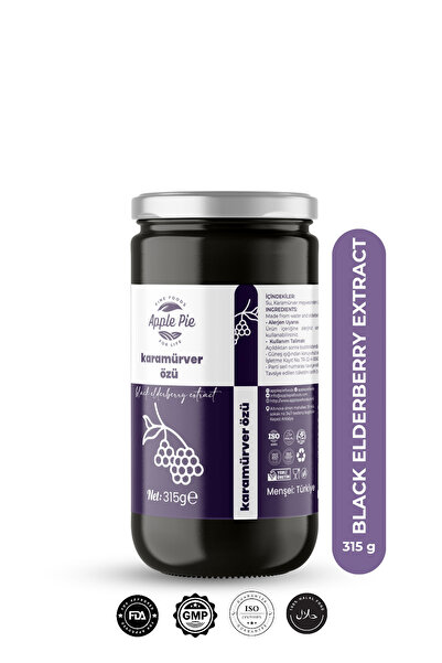 applepiefoods Karamürver Özü 315 gr , Yoğun Kıvam , Katkısız , Glutensiz , Ve...