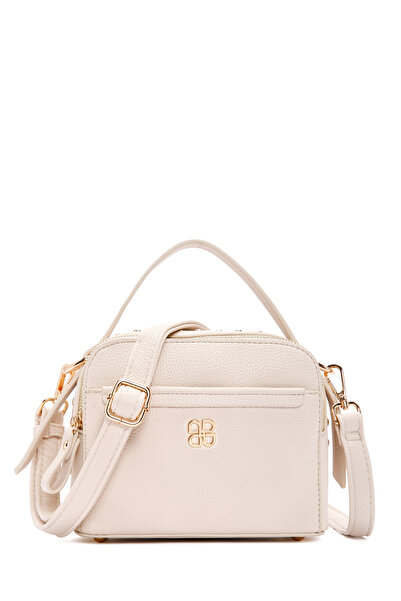 Derimod Geantă de damă, crem, cu curea lungă, 25SBD2422FT