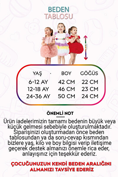 Baby Animals Bebek Kız Çocuk Doğum Günü Parti Düğün Elbise Tüllü Tütü Astarlı Çocuk Giyim Bebek Giyim Kız Bebek