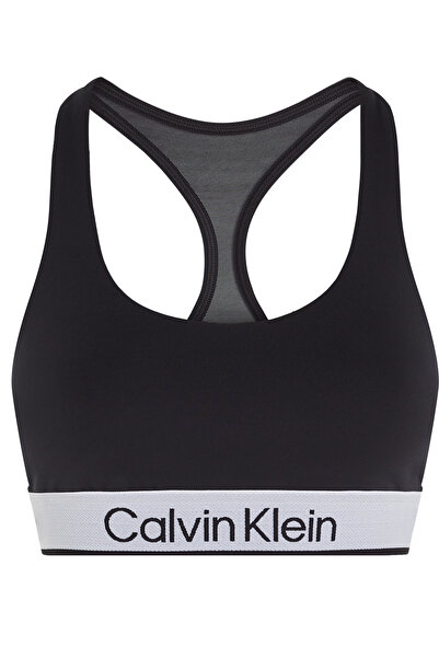 Calvin Klein Women's Brand Logo Elastic Waistband Black1 Sports Bra 00Gws4K170 Uae