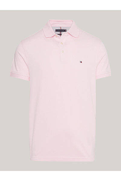 Tommy Hilfiger Men's Brand Logo Organic Cotton Polo Collar Short Sleeve Suita...