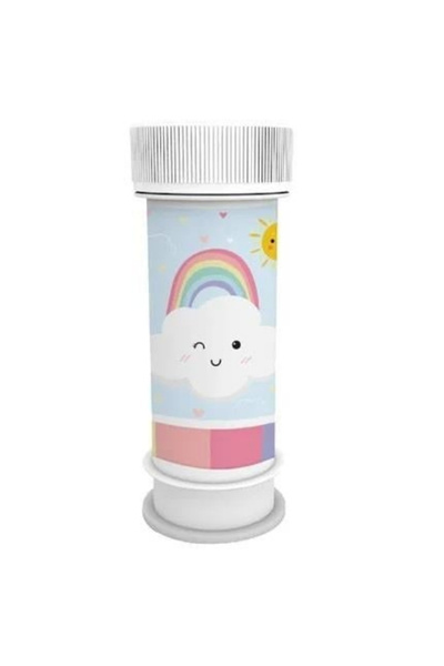 Le Mabelle Multi-Colored Rainbow Themed 4-Piece Foam Balloon Set