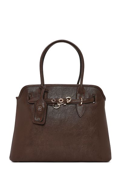Derimod Women's Brown Classic Shoulder Bag 25Sbd 248118