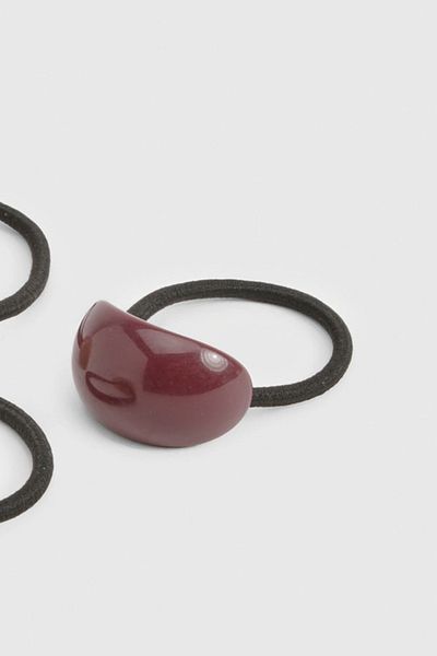 New Obsessions Acrylic Elastic Ponytail Buckle
