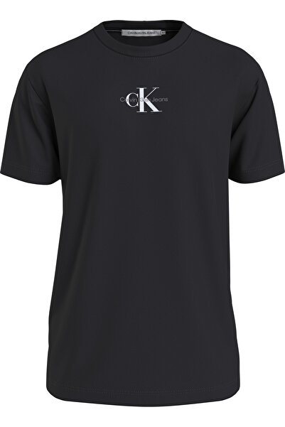 Calvin Klein Kadın Marka Logolu Pamuklu Günlük Kullanıma Uygun Siyah T-shirt ...