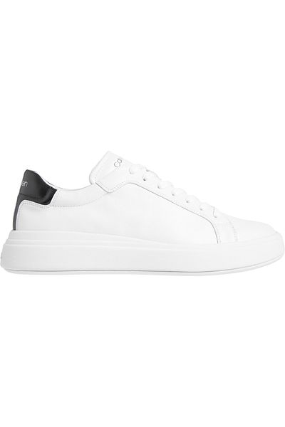 Calvin Klein Low Top Lace up Lth Men's Sneaker Hm0Hm01016-0K9