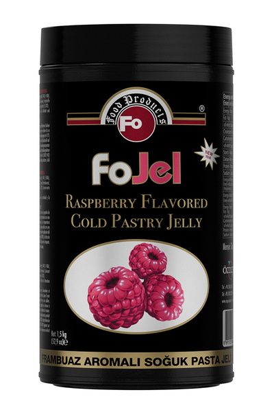 FO Frambuaz Aromalı Soğuk Pasta Jeli 1,5 kg