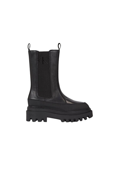 Calvin Klein Dámské boty Calvin Klein s logem značky Platforma na podpatku Stylově vypadající dámské boty Černé boty & B