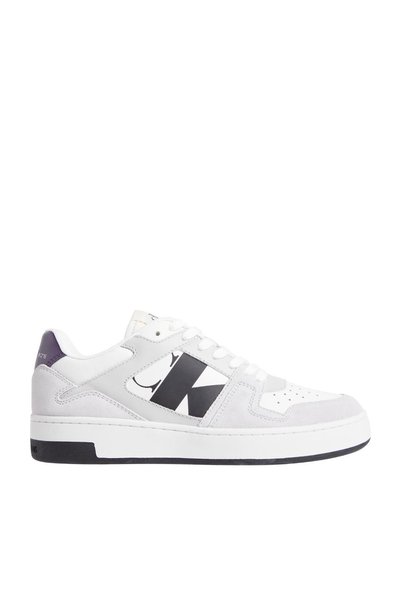 Calvin Klein Basket Cupsole Laceup Mix Lth Wn
