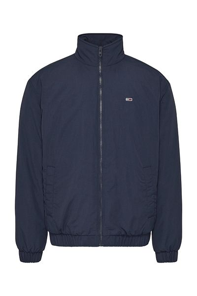Tommy Hilfiger Men's Brand Logo Suitable for Daily Use Navy Blue Coat Dm0dm17238-C87