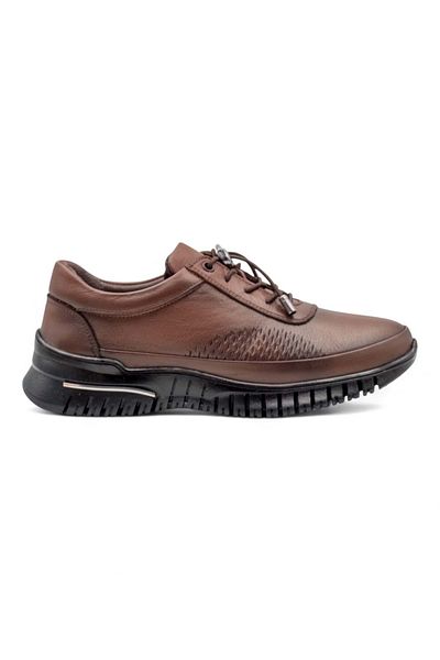Voyager 9407 Women's Khaki Leather Comfort Shoes