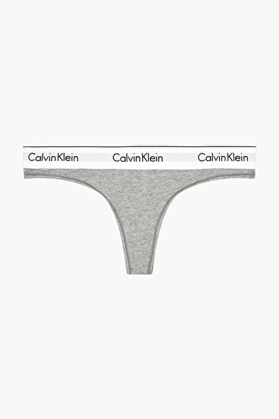 Calvin Klein Kadın Tanga Külot - Rahat Elastik Bant, Düz Desen
