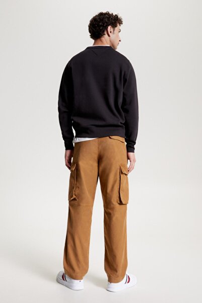 Tommy Hilfiger Erkek Tommy Logo Sweatshirt - Şık Ve Rahat