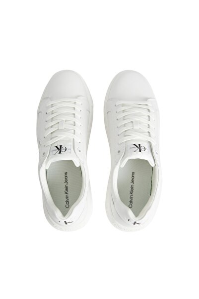 Calvin Klein Men's White Men's Sports Shoes Ym0Ym00681Ybr White