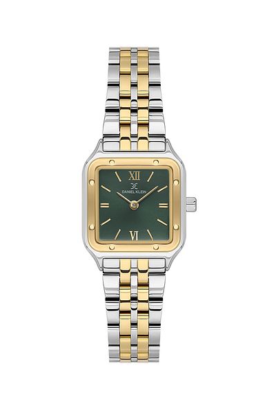 Daniel Klein Dke.1.10869-5 Square Dial Metal Cord Metal Case 3 Atm Water Resistant Metallic-Gold Re