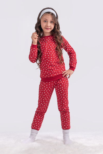 cimcim baby Lemon and Heart Patterned Pajama Set Set of Two