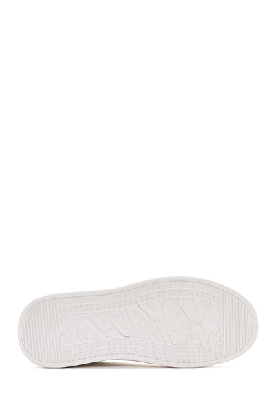 ALBERTO GUARDIANI Men's White New Era Lace-Up Leather Sneaker G03M100026