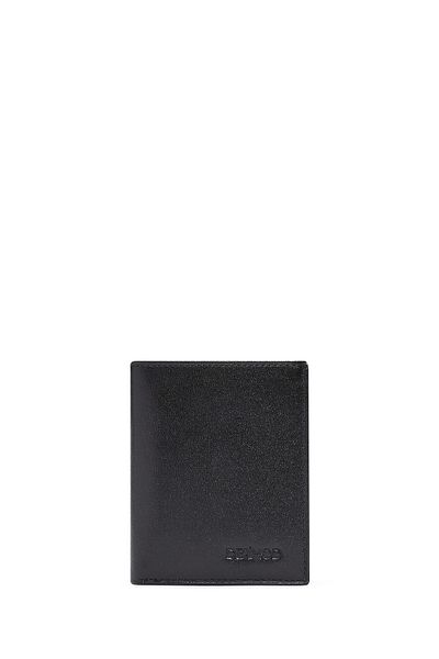 Derimod Men's Black Leather Card Holder 000A2D301118