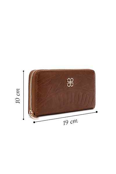 Derimod Brown Women's Wallet - Printed, Model 000A2D 561626