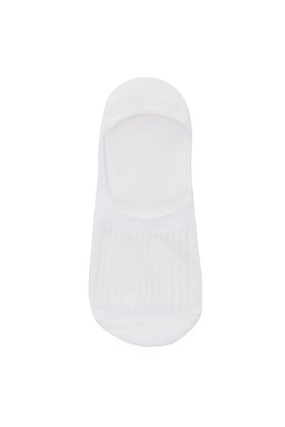 Derimod White Cotton Women's Socks - 000A2C40076F