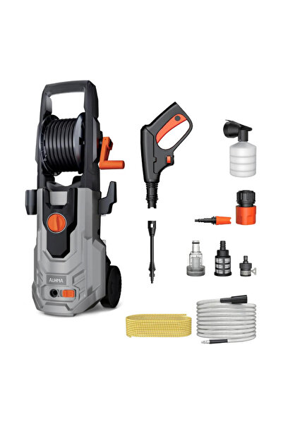 CROW'S TECH Araç Yıkama Makinesi Extra Basınçlı | 60 Bar 1100W Yüksek Basınçlı Yıkama | Köpük Tabancası