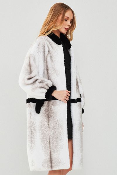 Derimod Aspen Women's White Teddy Coat 23Wgd5166Ff