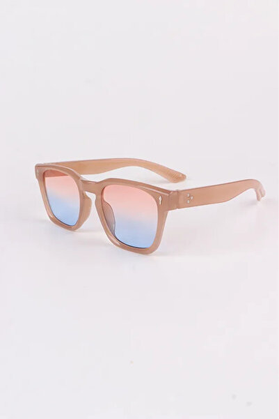 Chunky Frame Swanky Unisex Square Powder Blue Pink Luxury Sunglasses