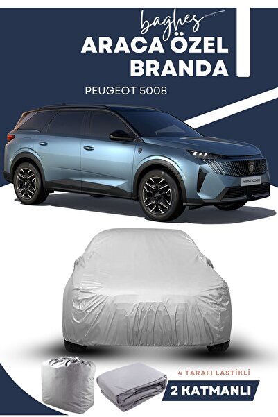 Baghes Peugeot 5008 Branda Lüx Kalite Oto Brandası Uyumlu Araba Çadırı SUV