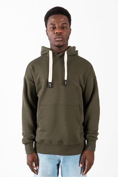 HYPERS Men's Kangaroo Pocket Hooded Hoodie Us1109Hk
