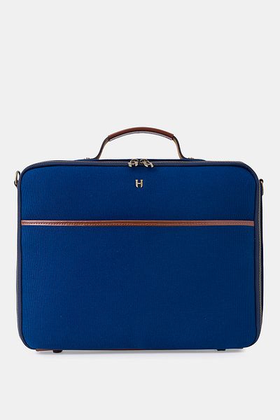 HELMBROOK Boris Genuine Leather Men's 15.6" Single Compartment Laptop Bag