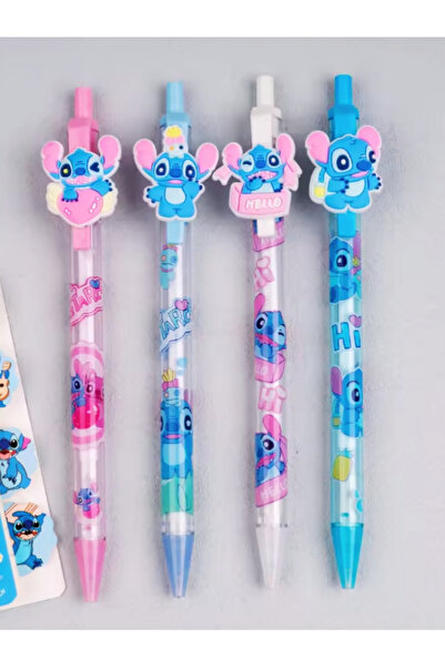 ÖZ OFİS Stitch 4'lü 0.7 Uçlu Kalem Seti