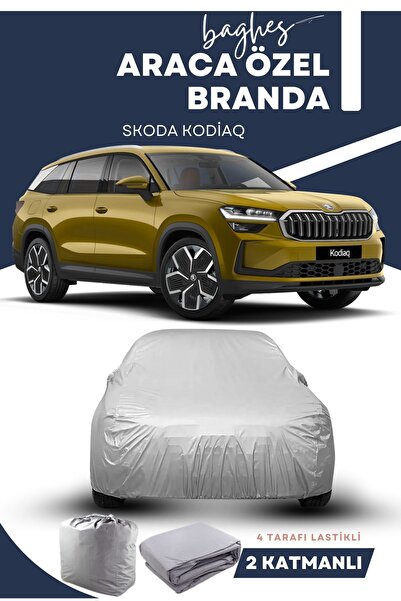 Baghes Skoda Kodiaq Branda Lüx Kalite Oto Brandası Uyumlu Araba Çadırı SUV