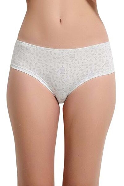 Belinay 0209 Жіночі трусики, 6 шт. в упаковці, з візерунком, розмір M