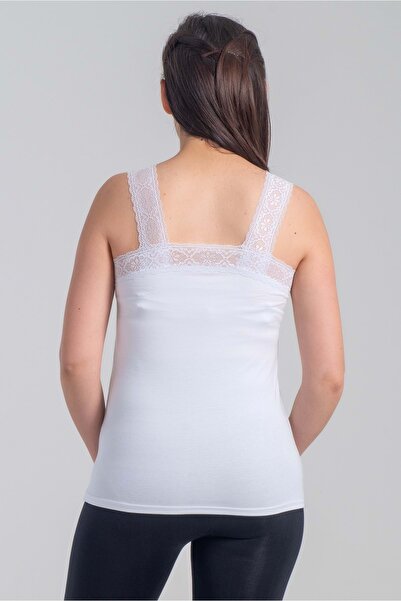 Belinay 6012 Women's Lace Athlete White M