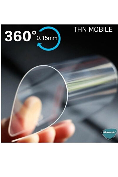 THN MOBILE Tcl Mt42X Compatible Smart Watch Flexible Nano Screen Protector (2 Pcs) Not a Watch