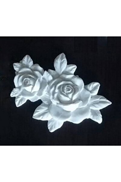 morlalem m Gül Çiçek Silikon Kalıp K-340, Kokulu Taş Polyester Epoksi Sabun Alçı Mum Kalıbı