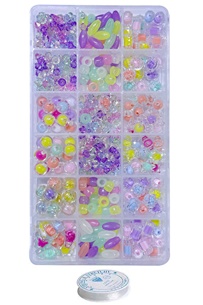 By MO Accessories Boncukla Takı Yapma Hobi Seti - Boncukla Kendin Yap - Hobi Seti -bileklik Kolye Takı Yapım Seti