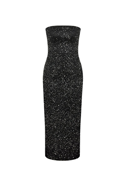 Butik şık davet elbisesi