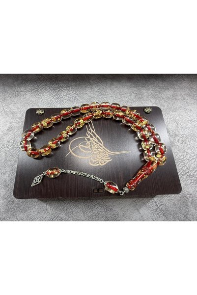 Jewel Edible Gold Leaf Souvenir Rosary
