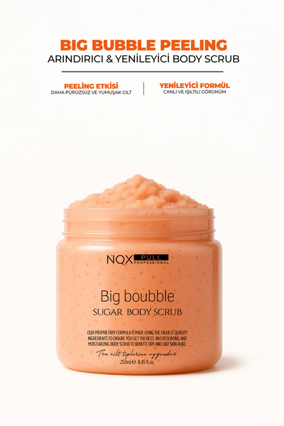 NQX PULL Vücut Peeling Maske Body Scrub Arındırıcı Nemlendirici Batık Giderici