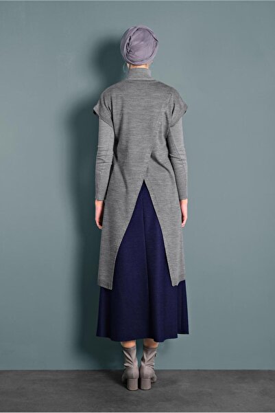 Alvina CEPLERİ TÜYLÜ TRİKO TUNİK 40021