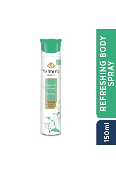 YARDLEY بخاخ الجسم المنعش إمبريال جاسمين 150 مل - انتعاش يدوم طويلاً