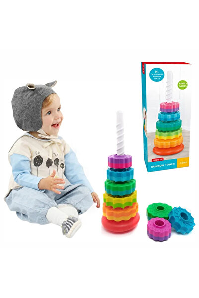 slant برج قوس قزح الحلزوني للرضع والأطفال