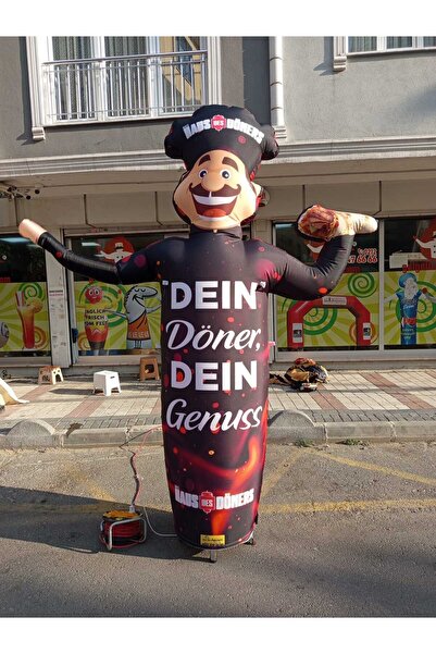 Gel Gel Balon ÖZEL TASARIM VE BASKILAR İLE 3 METRE BOYUNDA MDF ALT TABLA PARAŞÜT KUMAŞ LED IŞIKLI REKLAM BALONU