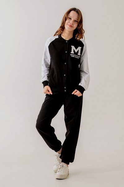 HAUSEkids Κοστούμι για κορίτσια 8-15 ετών College Mussness Design -Μαύρο-