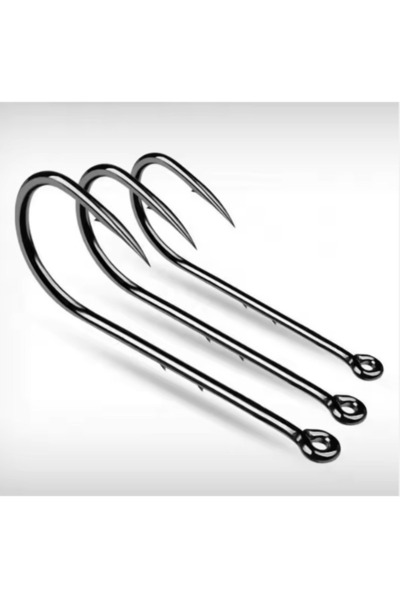 Seoul 15 Adet 3 Numara Yem tutucu,Çift tırnaklı,delikli iğne