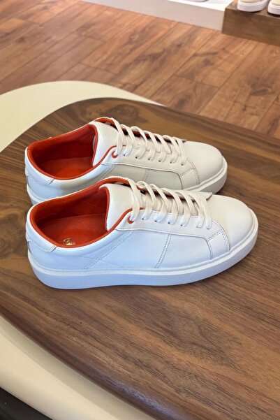 Paulo ΑΝΔΡΙΚΑ ΑΘΛΗΤΙΚΑ ΠΑΠΟΥΤΣΙΑ LUÍS PARIS ΛΕΥΚΟ - ΓΝΗΣΙΟ ΔΕΡΜΑ ΜΕ ΠΟΡΤΟΚΑΛΙ...