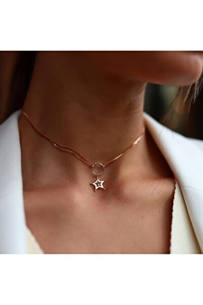 ByGoldenHouse Stella Choker Kolye