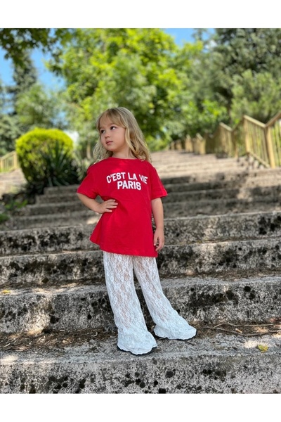 Balerinikizler Baby&Kids Lace Girl's Pants