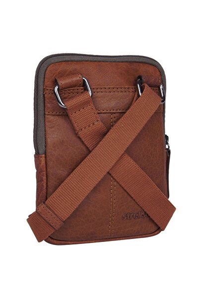 STRELLSON Hyde Park Brian Umhängetasche Leder 13 cm